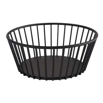 APS BLACK METAL BREAD BASKET 17XHT7CM - 30410