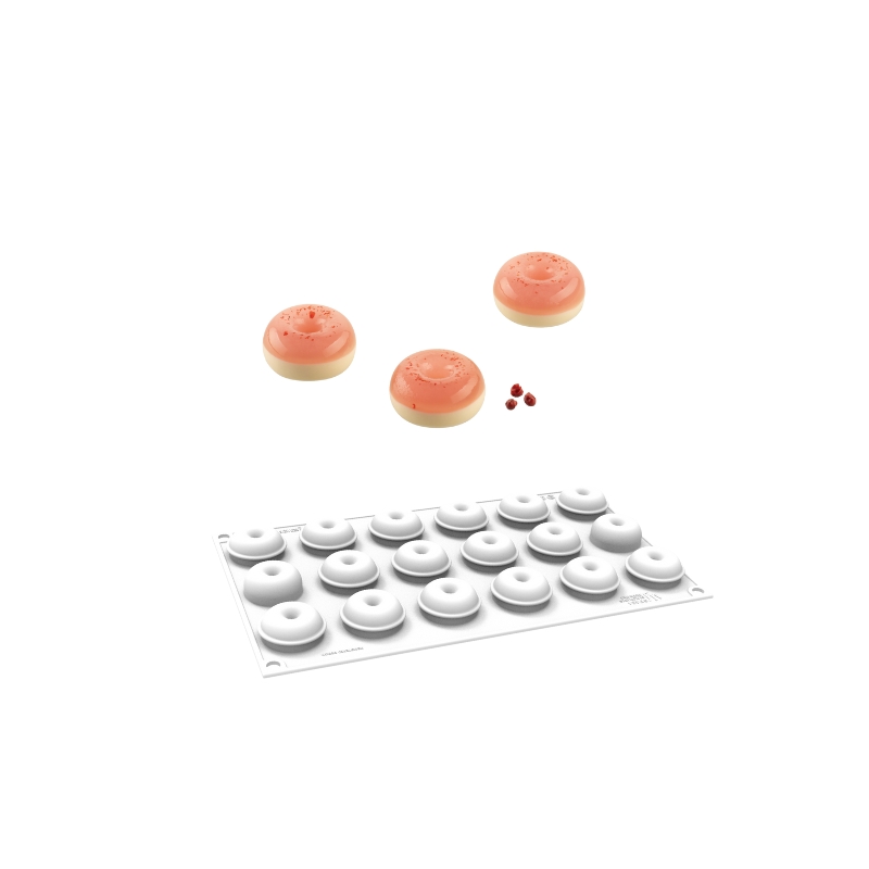 SILIKOMART SILICONE MOLD DONUTS XS Ø3.4CM H1.6CM