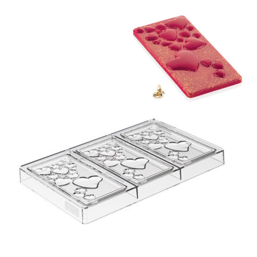 SILIKOMART TRITAN PRALINE MOLD CH036 TESORO T 3EMP 15X7CM H1CM