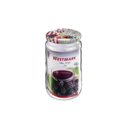 WESTMARK SMOOTH JAM JAR 720ML GLASS 82MM FOST+ INCLUDED