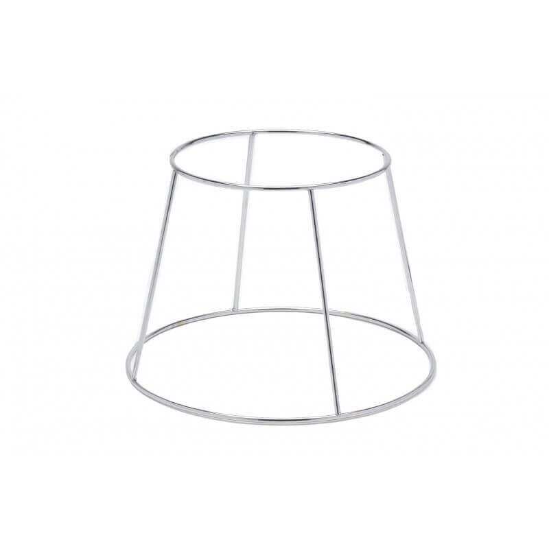 ONDERSTEUNING VOOR OESTER-/VISSCHAAL ROESTVRIJ STAAL 3400 HOOG GAT 18 CM BODEM GAT 23,5 CM HOOG GAT 19 CM