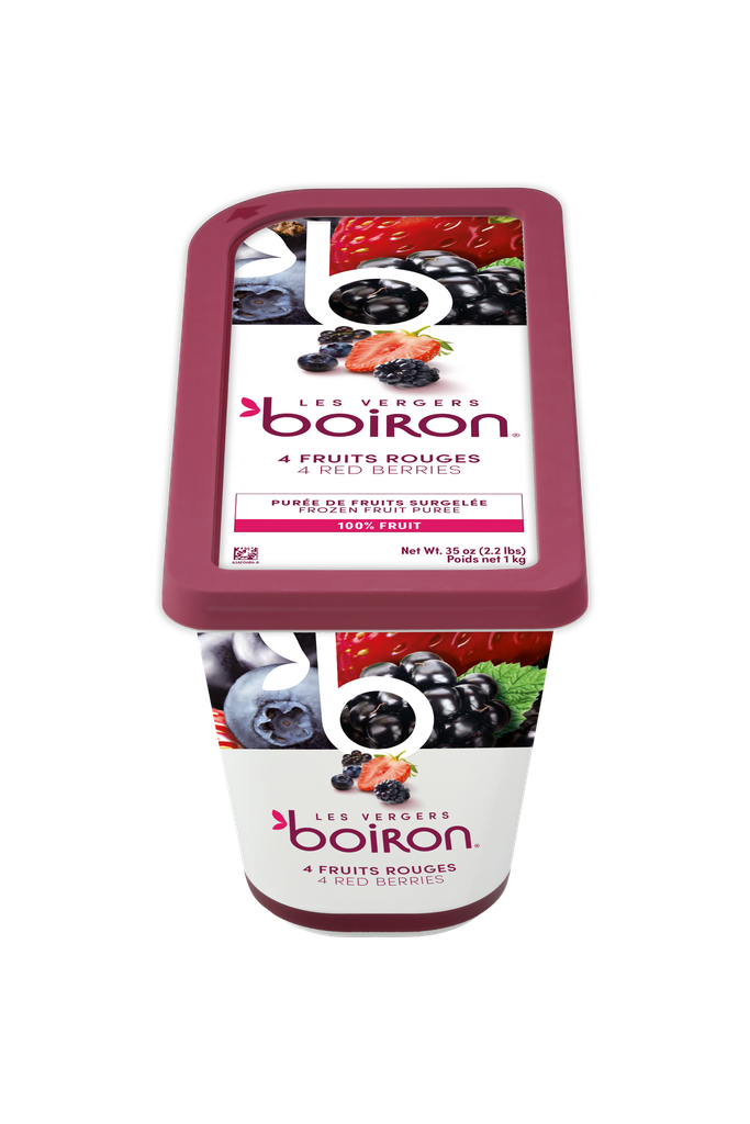 ❄️BOIRON 750 RODE FRUITPUREE 100% 1KG
