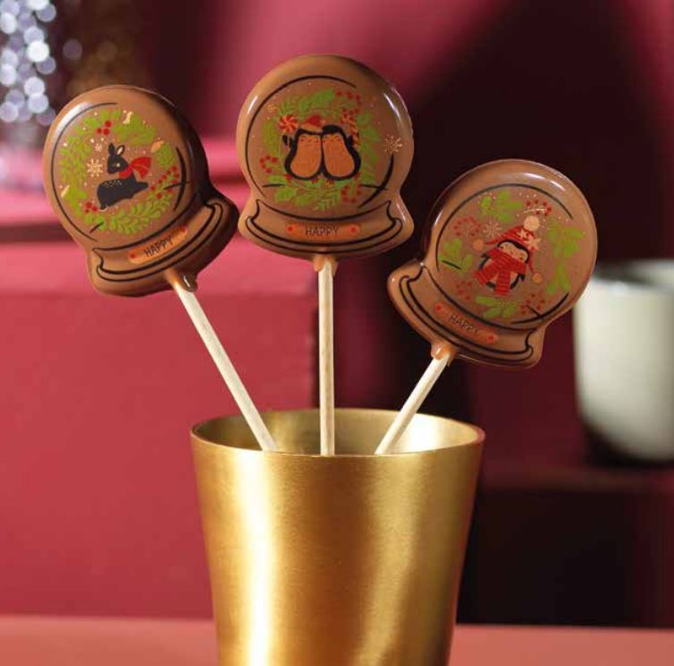 074290 PCB BLISTERS SNEEUWBOLLOLLIES 3 ONTWERPEN VOOR 45 PRINTS EN STICKS 9 STUKS ***S/CD***