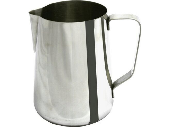 18/8 STAINLESS STEEL MILK POT CAPPUCCINO OPEN SPOUT 60 CL D92XH106MM