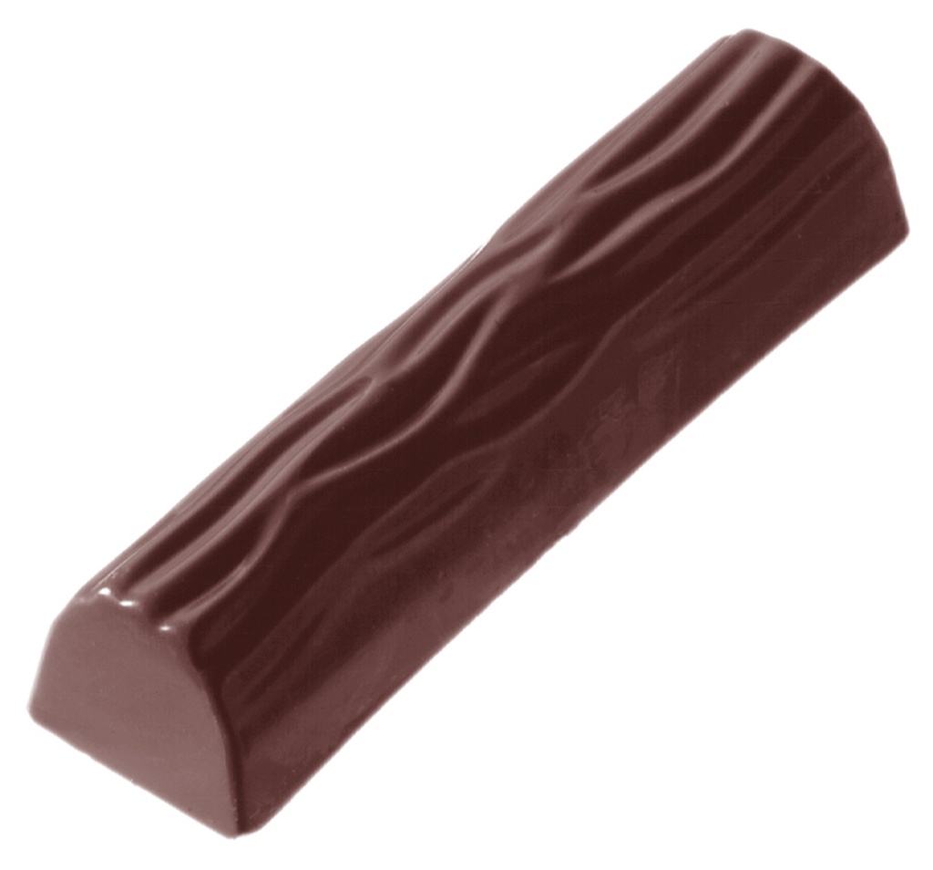 CW1275 5X3 WOOD IMITATION CHOCOLATE STICK MOLD -- 23GR