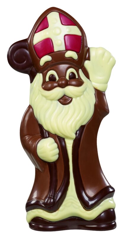 COLORED SAINT NICOLAS HOLLOW 40.5CM 1 X 650GR