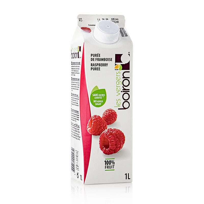 BOIRON PUREE FRAMBOISE PASTEURISEE 100% 1L