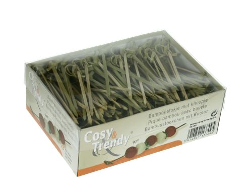 BROCHETTES BAMBOU RUBAN 10CM 250 PCS