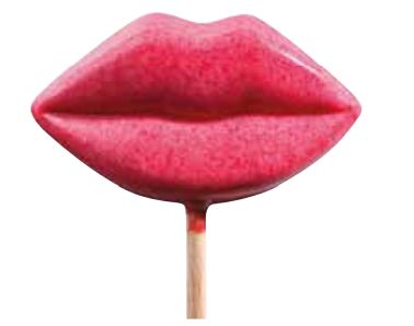 070238 PCB BLISTERS LOLLIPOPS MOUTH FOR 36 PRINTS AND STICKS 9PCS ***S/CD***