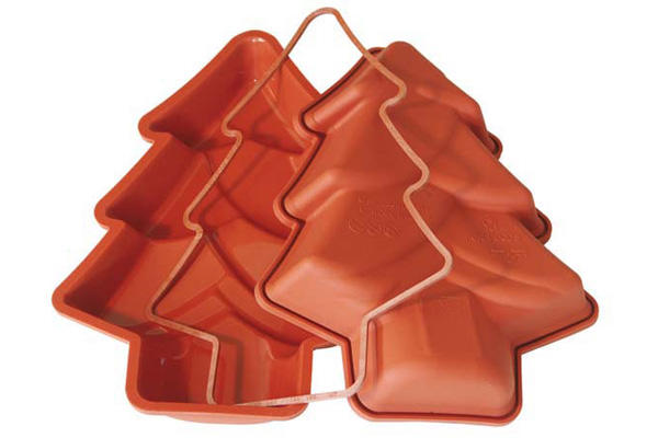 SILIKOMART SFT203 MOULE GATEAU SAPIN 280X200 HT  40 MM 1050ML UNIFLEX