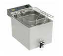 ROLLER GRILL FRITEUSE SIMPLE AVEC ROBINET 12L 380V