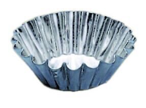 MOULE BRIOCHE/FLAN FER BLANC 7.0CM FINE COTE 