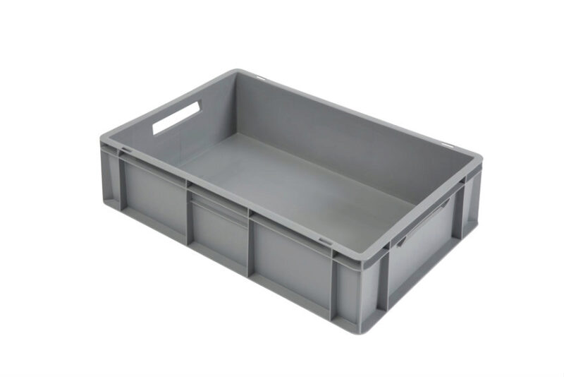 BAC EURONORM PO/PLEIN 60X40XH17CM GRIS-33L BUDGET LINE