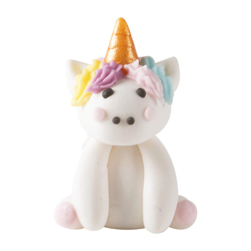 1041028 SUGAR UNICORN FIGURINE 4.5CM 42 PCES ***S/CDE***
