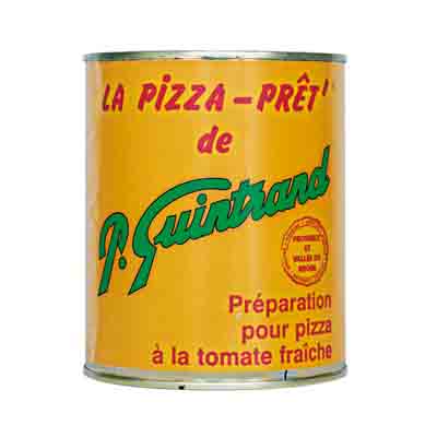 PIZZA PRET PREPARATION TOMATEE POUR PIZZA 1KG *4/4 F980 1KG