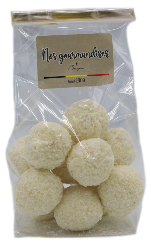 BRUYERRE ZAKJE KOKOSNOOT TRUFFELS 150GR