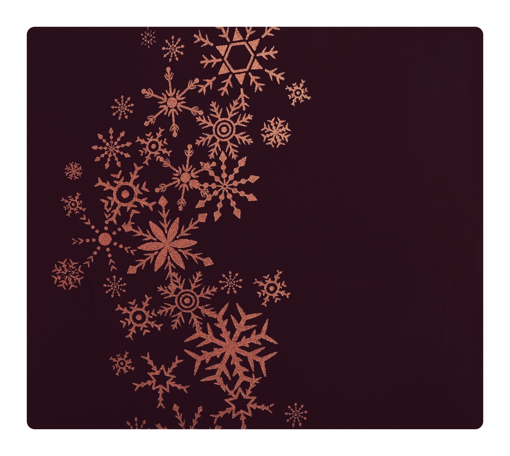 088048 PCB EMBOUTS CN PLUIE DE FLOCONS 8,5X7,5CM 75PCS ***S/CDE***