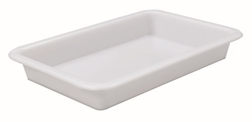 BAC A PATE BLANC 60X40XH7.5CM 10L  6KG DE PATE