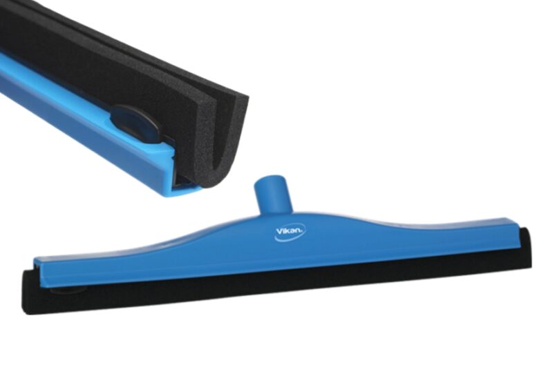 VIKAN 77533 VLOERWISSER 50CM BLAUW / ZWART SCHUIM