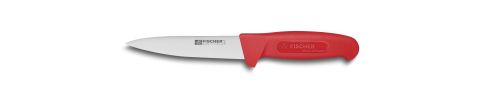 FISCHER BLEEDING KNIFE 14CM RED HANDLE 3020-14