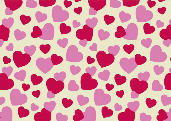 2046677 FEUILLE TRANSFERT CŒUR ROUGE/ROSE 40X30CM 30PCES ***S/CDE***