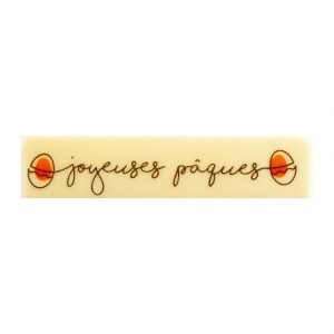  074055 PCB RECTANGLES CB EASTER 7X1.5 CM 75PCS ***S/CD***