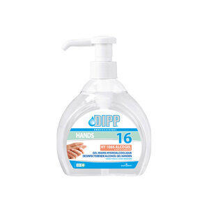 DIPP 16 GEL MAINS HYDROALCOLIQUE SANS EAU 500ML