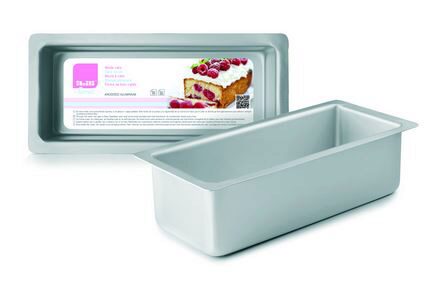 IBILI GEANODISEERDE ALUMINIUM CAKEVORM 25X10XH7.5CM