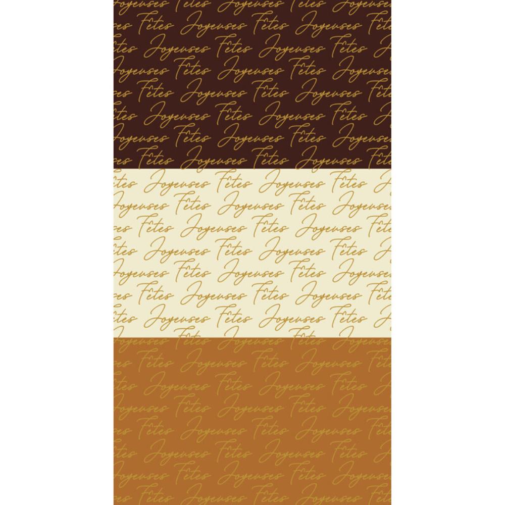 *FF*2046111 TRANSFERT  JOYEUSES FÊTES 30X40 CM30 PCES ***S/CDE***