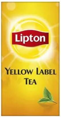 LIPTON THE FEEL GOOD SELECTION YELLOW LABEL 100 SACHETS