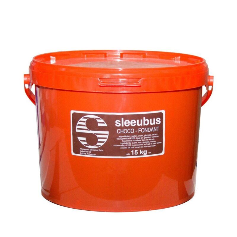 SLEEUBUS FONDANT CHOCOLADE EMMER 15 KG