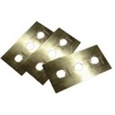 GEFU LAMES(3) DE RECHANGE GRATTOIR VITRO CERAMIQUE