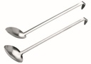 RVS STOOMLEPEL 37CM RECHT