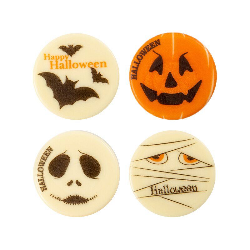 2091150 HALLOWEEN ROUNDS 3.8 CM 120 PCES