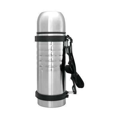 UNBREAKABLE STAINLESS STEEL THERMOS 1.0L ADVENTURE SCREW-ON CAP - DOUBLE WALL STAINLESS STEEL