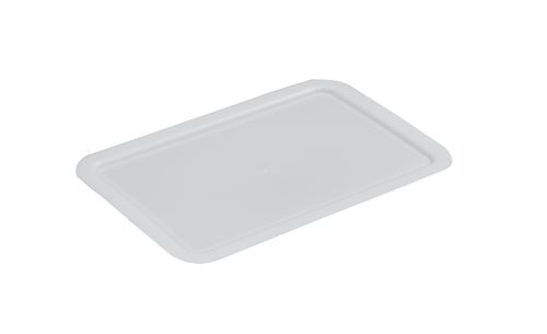 COUVERCLE BLANC 60X40 BAC ALIM 10L RECT/PC