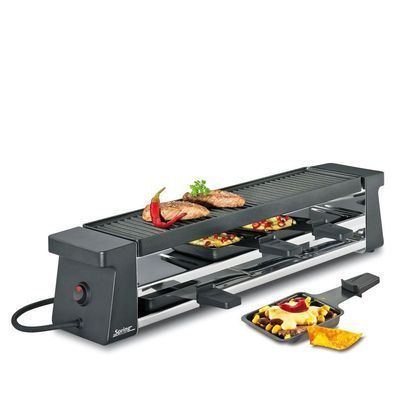 SPRING RACLETTE + GRILL 4P BLACK 660W