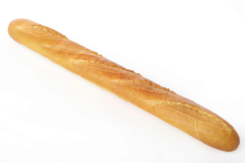 ❄️RMM S0613 WIT STOKBROOD 57CM ONGEBAKT 40 X 330G