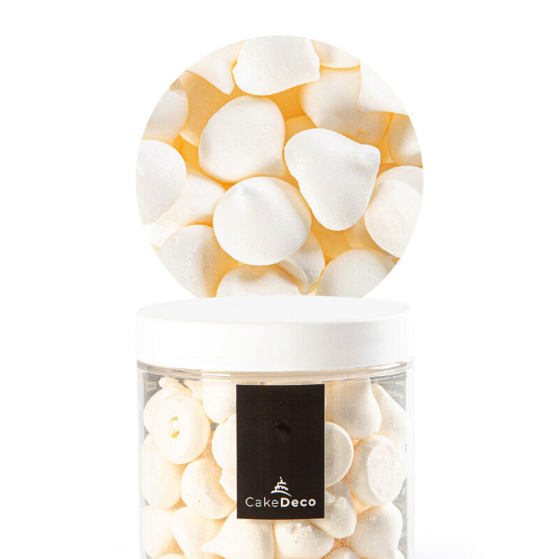 39088 CAKEDECO MERINGUEKNOPJES WIT   12 PIECES ***S/CD***