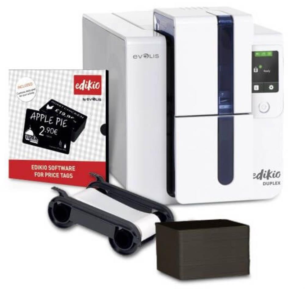 EDIKIO IMPRIMANTE "DUPLEX"  (DOUBLE FACE, USB & ETHERNET, ÉCRAN LCD) ***S/CD***