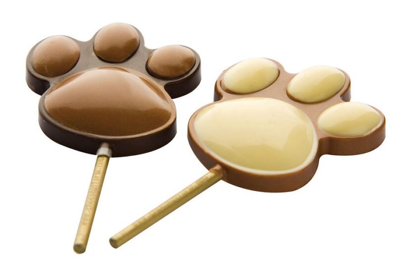 MOULE À CHOCOLAT SUCETTE EMPREINTE CF1104 13.5X27.5CM * 1X4 *23,5GR