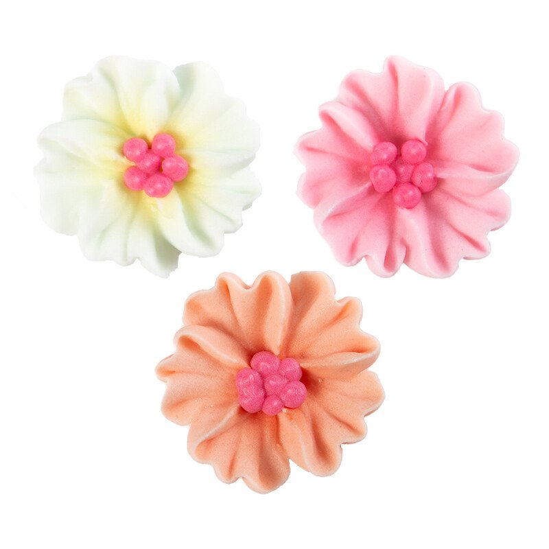 1054611 FLEUR 3CM 90PCS ***S/CD***