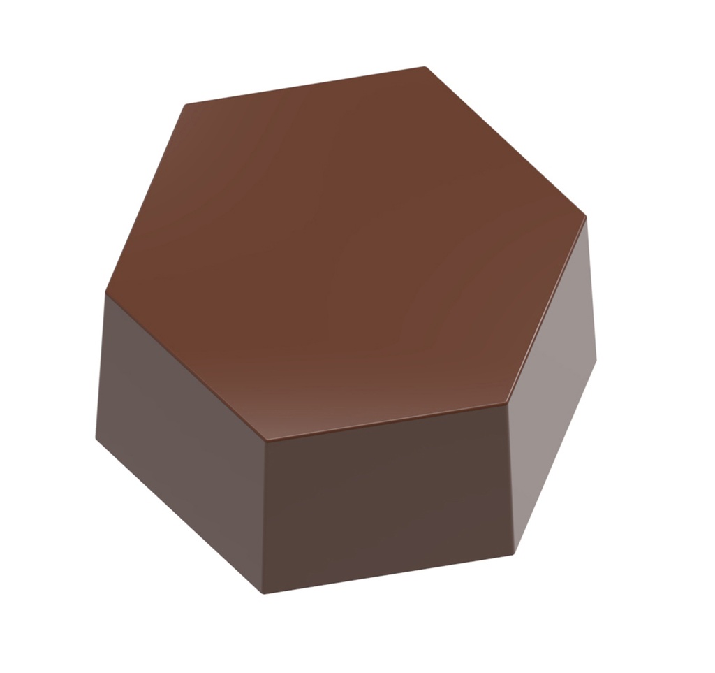 CHOCOLADEVORM MAGNEET ZESHOEK CW1000L25WITTE VERPAKKING MET TRANSPARANT DEKSEL VOOR 32 PR