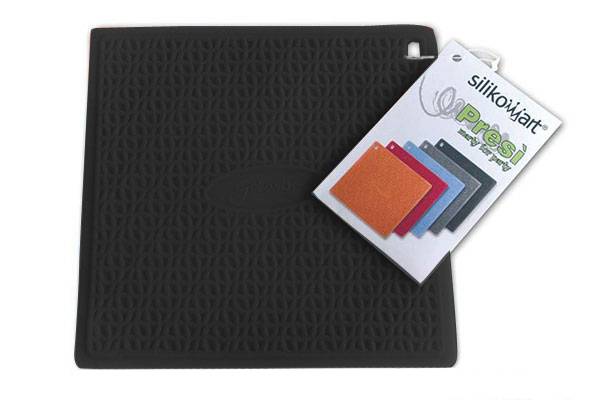 SILIKOMART MANIQUE NOIRE CARREE EN SILICONE 17.5CM ACC074