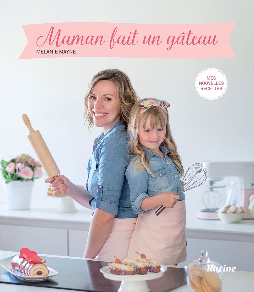 BOEK "MAMAN FAIT UN GATEAU" VAN MELANIE MAYNE N°2 RACINE EDITIE