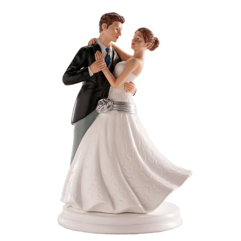 FIGURINE COUPLE MARIES DANSANT 20CM
