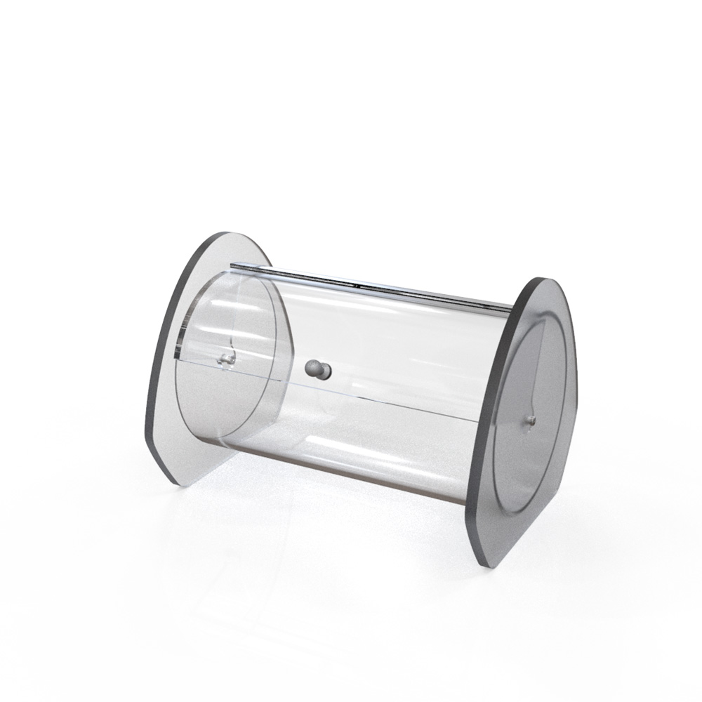 +PRESENTOIR PORTE CUILLERE ALLONGEBLANC 22X26 - 21 CM