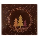 2015540 CHRISTMAS TREE LOG END CAP 9X8CM 40PCS