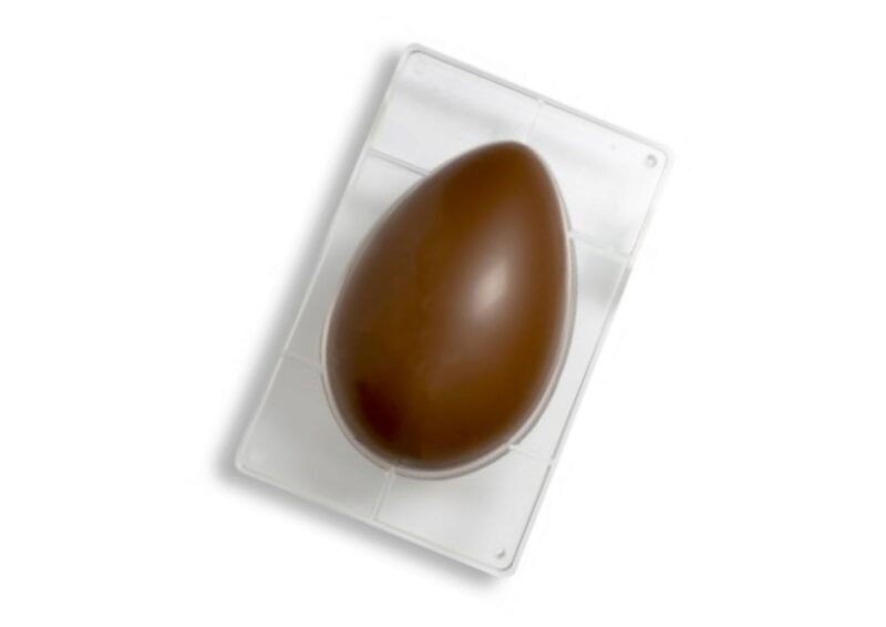 MOULE 1 DEMI OEUF UNI POLY 260GRCOQUILLE HT175MM-BASE121MM