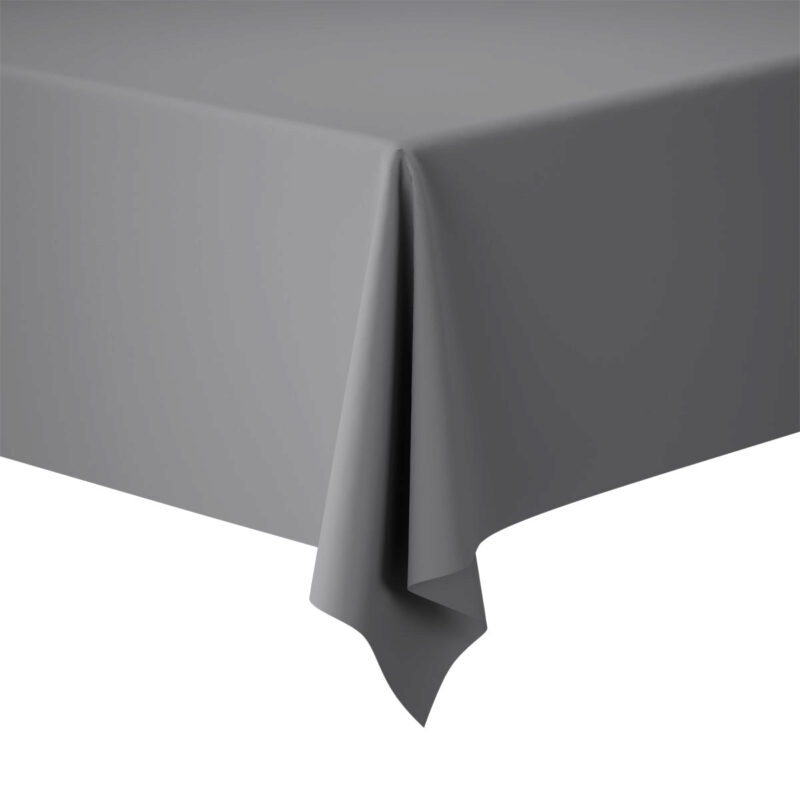 DUNI DUNICEL TABLECLOTH GRANITE GRAY 1.18M X 10M